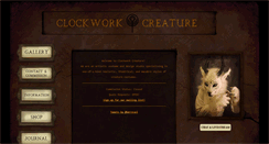 Desktop Screenshot of clockworkcreature.com